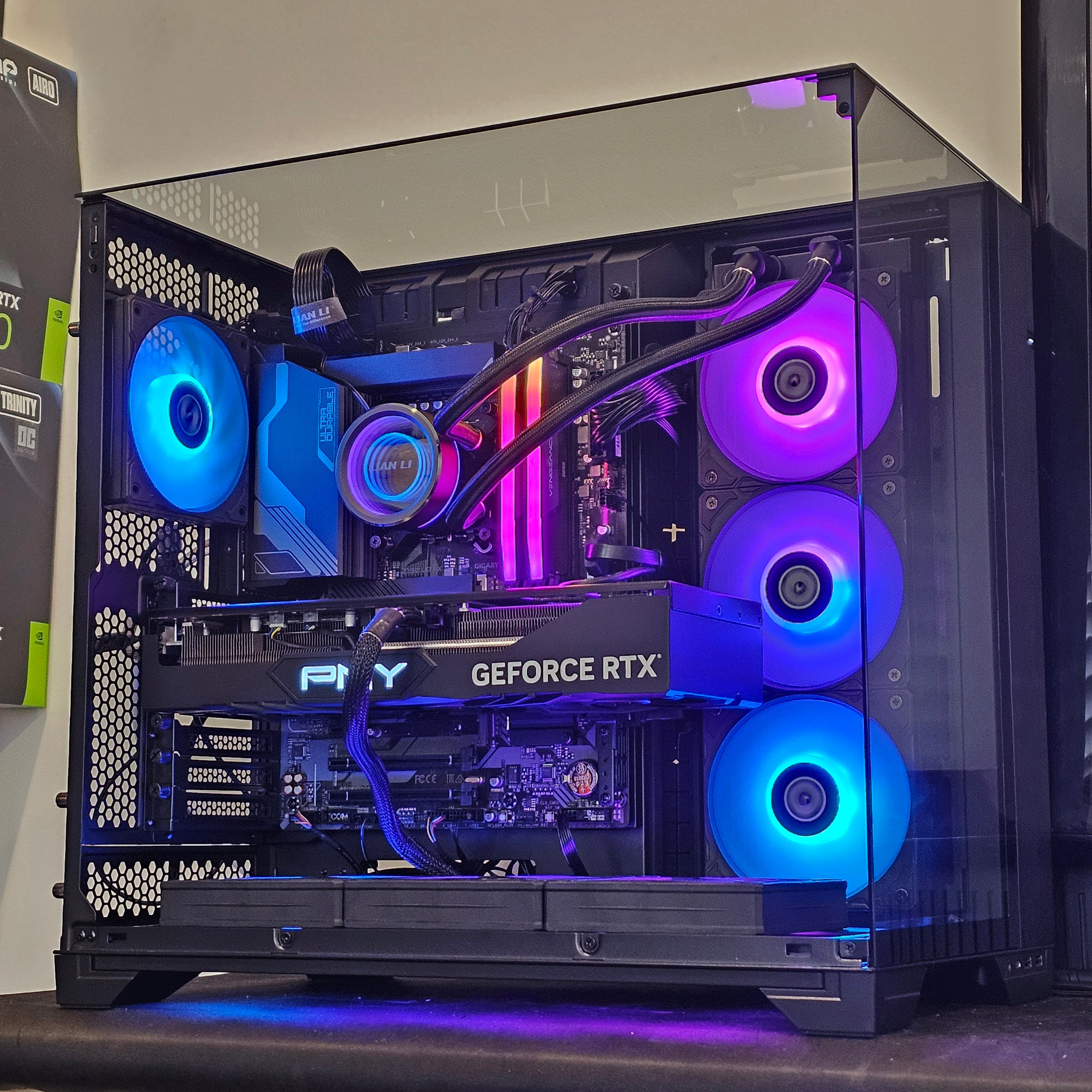 Bailey's RGB Lian Li Vision PC (i9 14900KF + RTX 4080) Lakes Custom Computers