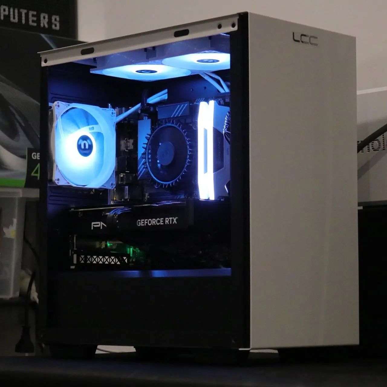 Ben's 13th Gen 40 Series White Rig (i5 13400F + RTX 4070) Lakes Custom Computers