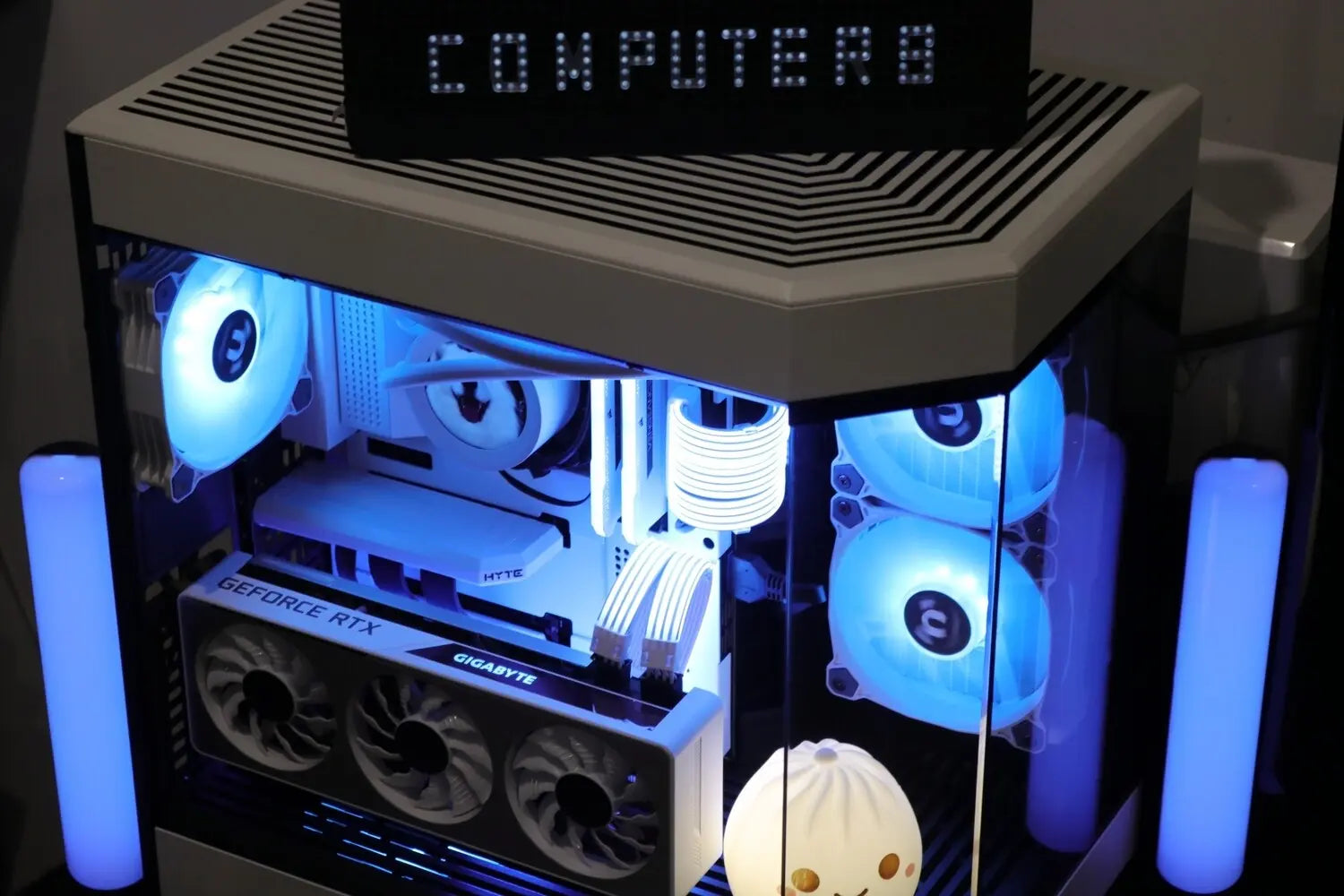 Sabrina's Hyte Y60 White/Black Rig (i5 13600KF + RTX 4060Ti) Lakes Custom Computers