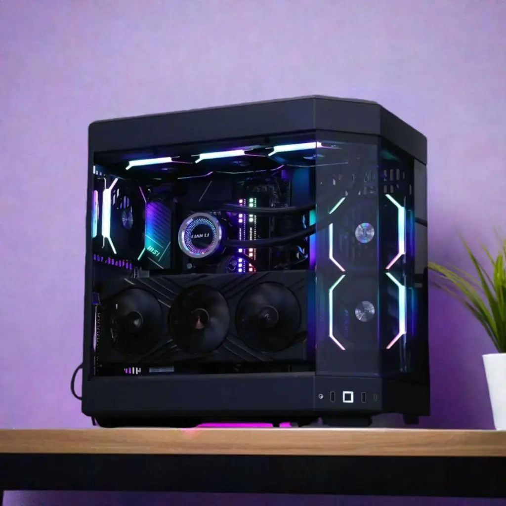 Damians Hyte Y60 Rig (i7 12700KF + RTX 4080) Lakes Custom Computers