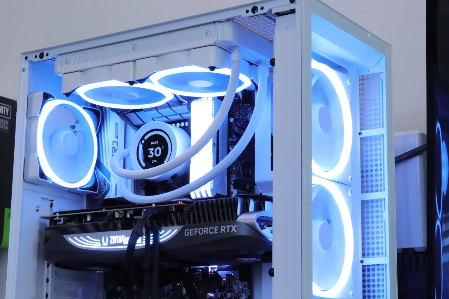 Gavin's White Intel 13th Rig (i9 13900KS + RTX 4080) Lakes Custom Computers