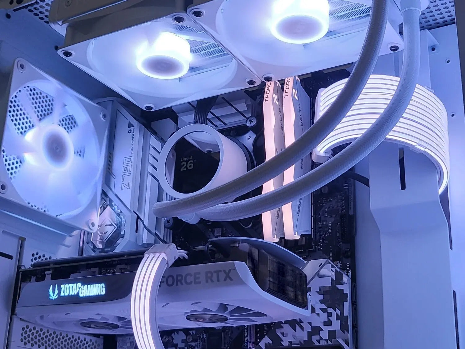 Jacobs H5 White PC (i5 13600KF + RTX 4070) Lakes Custom Computers