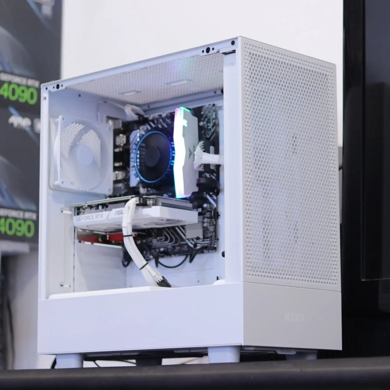 Joel's White or Black NZXT PC (i5 12400F + RTX 3060) Lakes Custom Computers