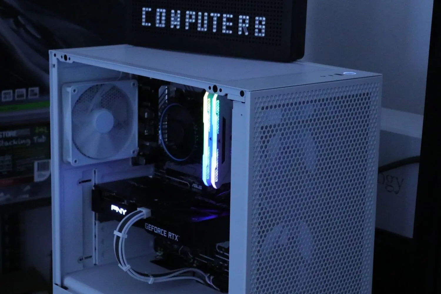 Joel's White or Black NZXT PC (i5 12400F + RTX 3060) Lakes Custom Computers