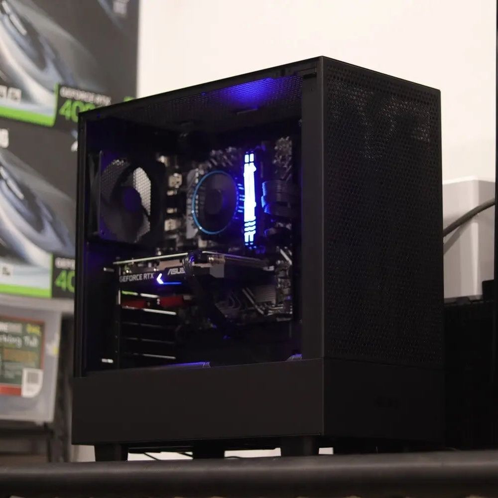 Joel's White or Black NZXT PC (i5 12400F + RTX 3060) Lakes Custom Computers