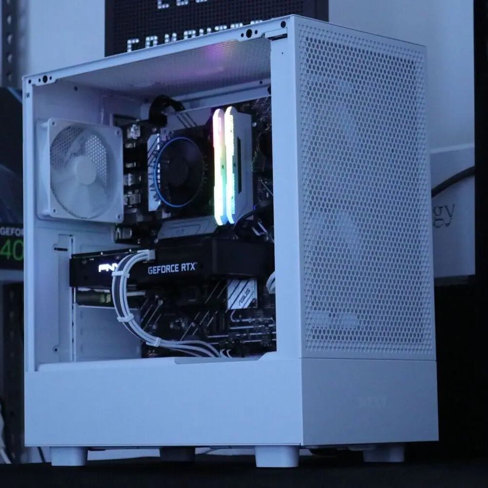 Joel's White or Black NZXT PC (i5 12400F + RTX 3060) Lakes Custom Computers