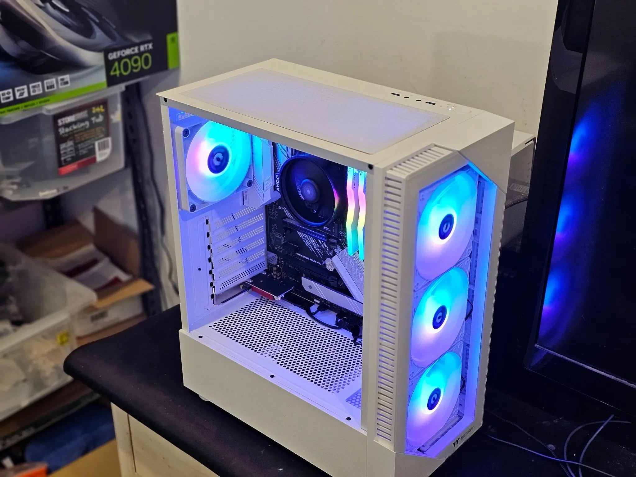 LCC Design Budget White Rig (Ryzen 5 5600G + Vega 7) Lakes Custom Computers