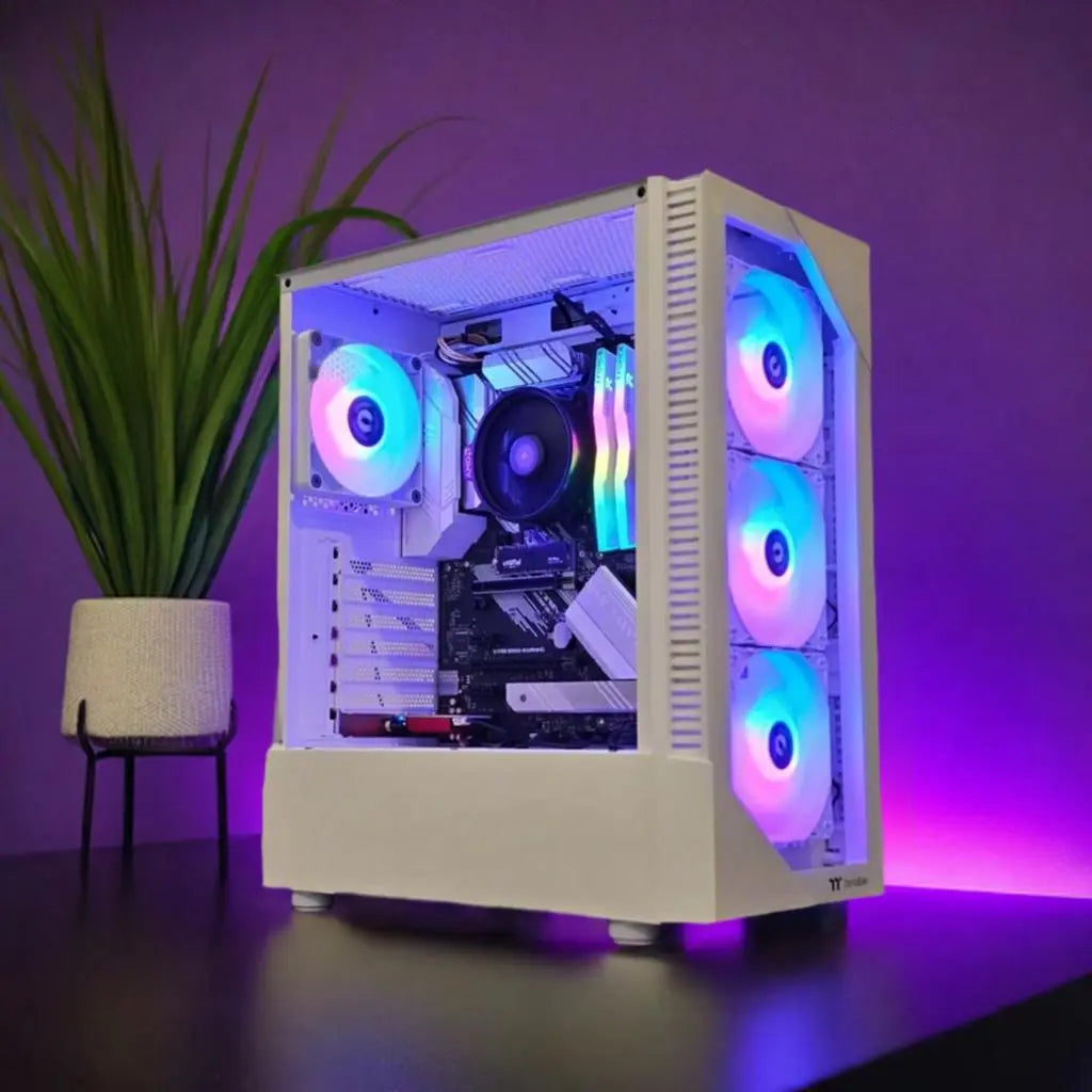 LCC Design Budget White Rig (Ryzen 5 5600G + Vega 7) Lakes Custom Computers