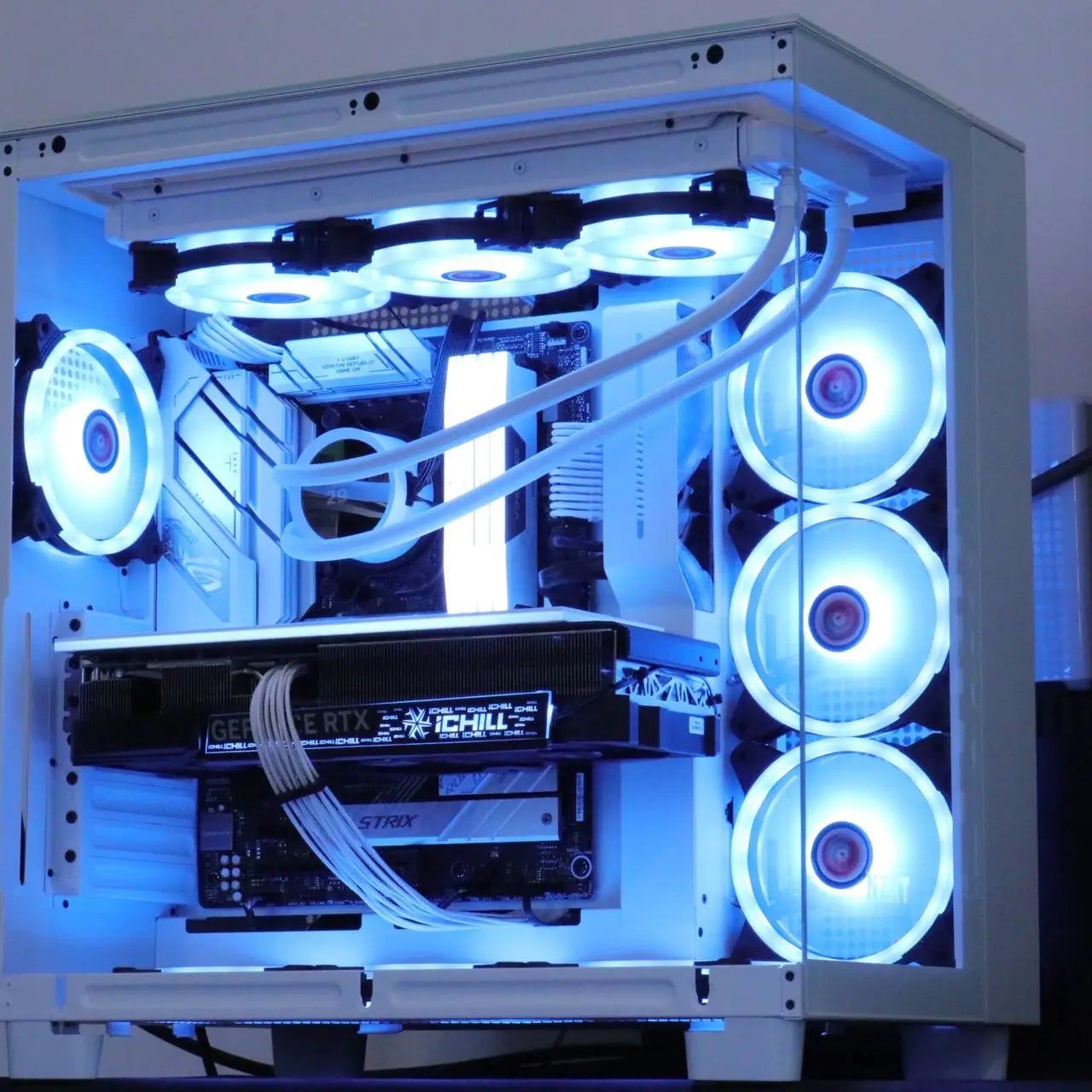 LCC Design H9 White 40 Series (Ryzen 7 7700X + RTX 4070) Lakes Custom Computers