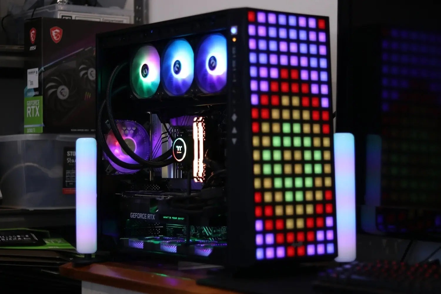 LCC Design InWin RGB Intel Rig (i5 12400F + RTX 4060Ti) Lakes Custom Computers