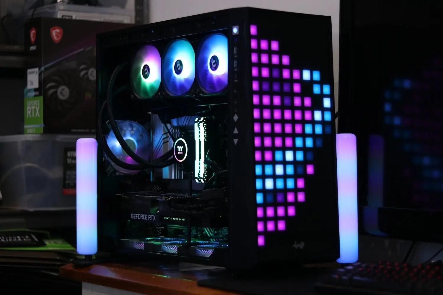 LCC Design InWin RGB Intel Rig (i5 12400F + RTX 4060Ti) Lakes Custom Computers