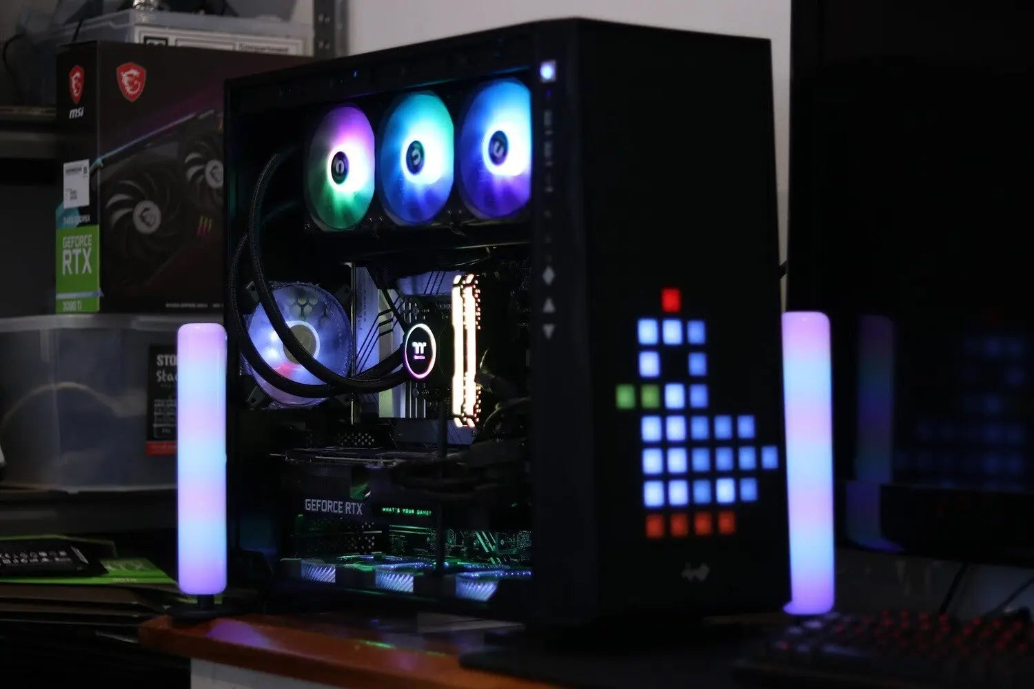 LCC Design InWin RGB Intel Rig (i5 12400F + RTX 4060Ti) Lakes Custom Computers