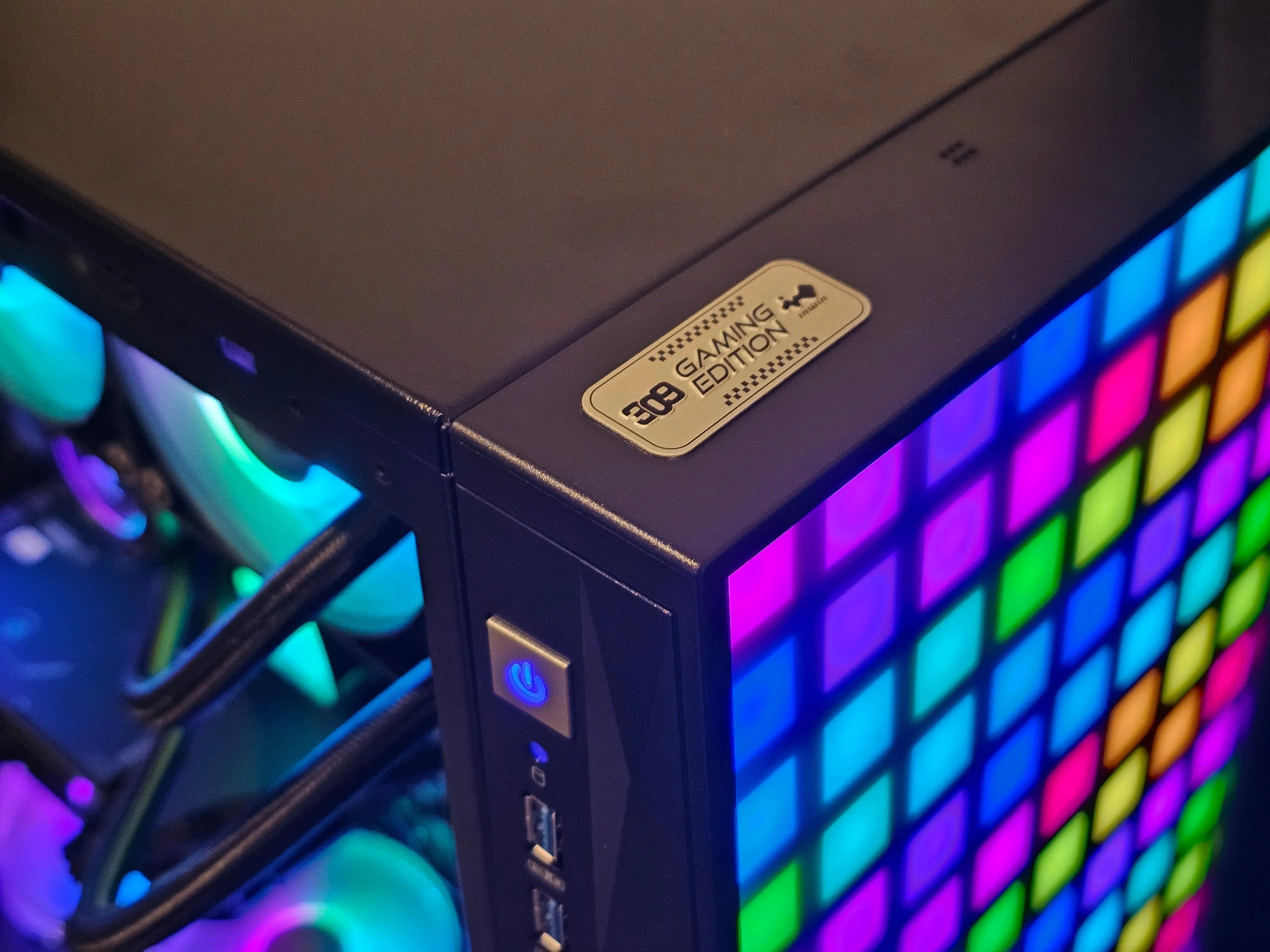 LCC Design InWin RGB Intel Rig (i5 12400F + RTX 4060Ti) Lakes Custom Computers