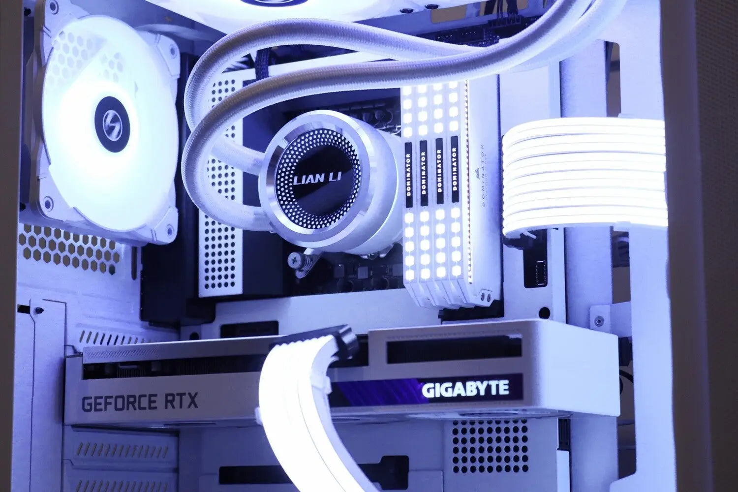 LCC Design White & RGB AMD Rig (R5 5600X + RTX 3060Ti) Lakes Custom Computers