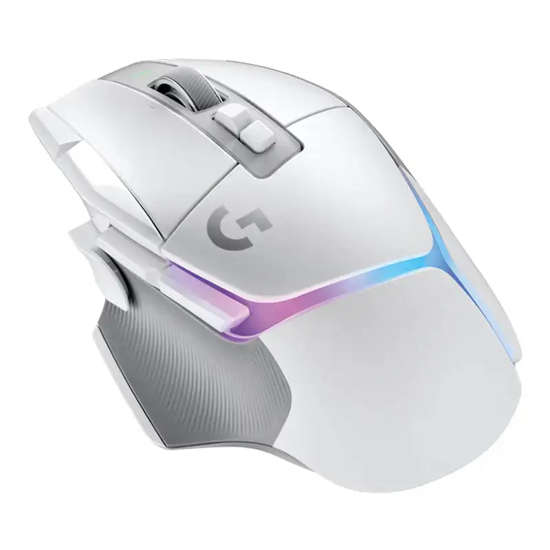 Logitech G502 X PLUS Optical Wireless Gaming Mouse - White Lakes Custom Computers