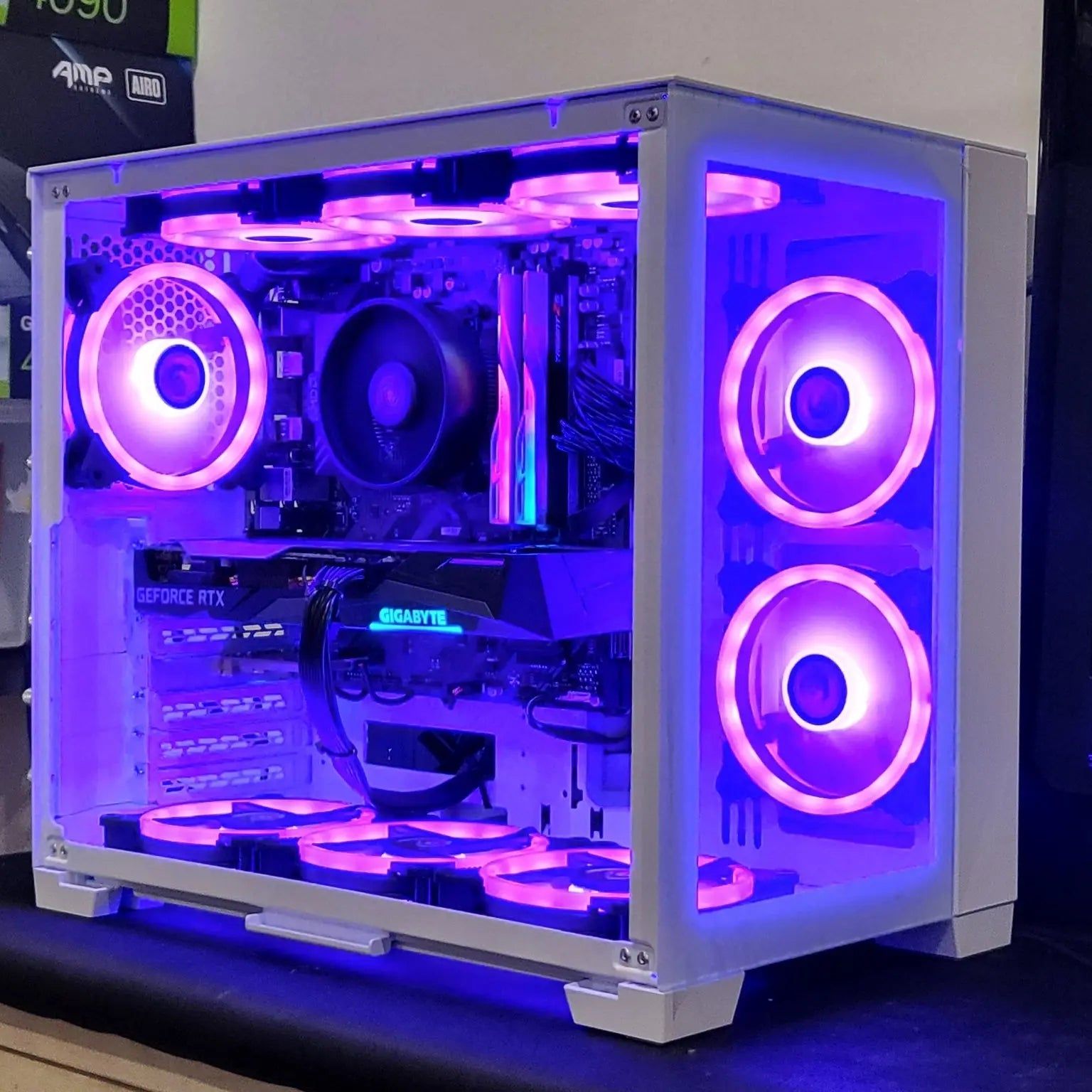 Masons Lian Li Budget White (Ryzen 5 7600X + RTX 3060Ti) Lakes Custom Computers