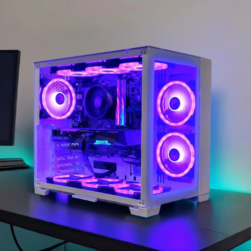 Masons Lian Li Budget White (Ryzen 5 7600X + RTX 4060ti) Lakes Custom Computers