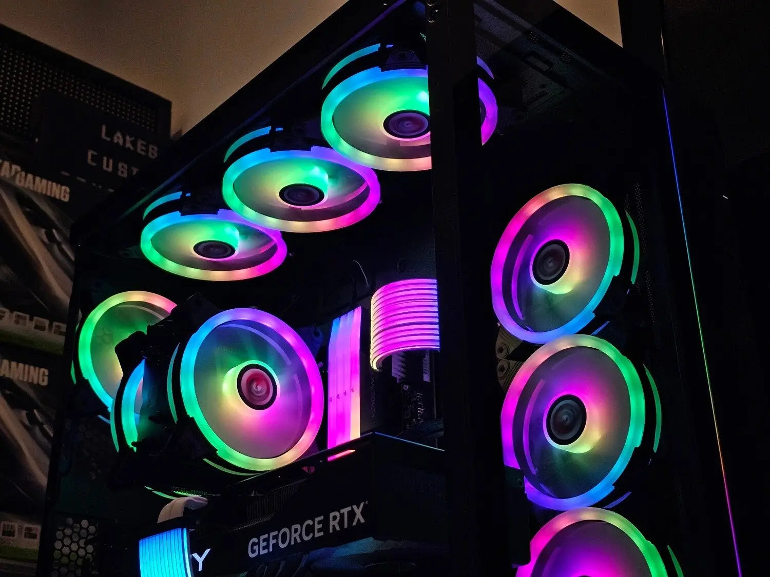 Mathew's Lian Li RGB Rig (i9 13900F + RTX 4080) Lakes Custom Computers