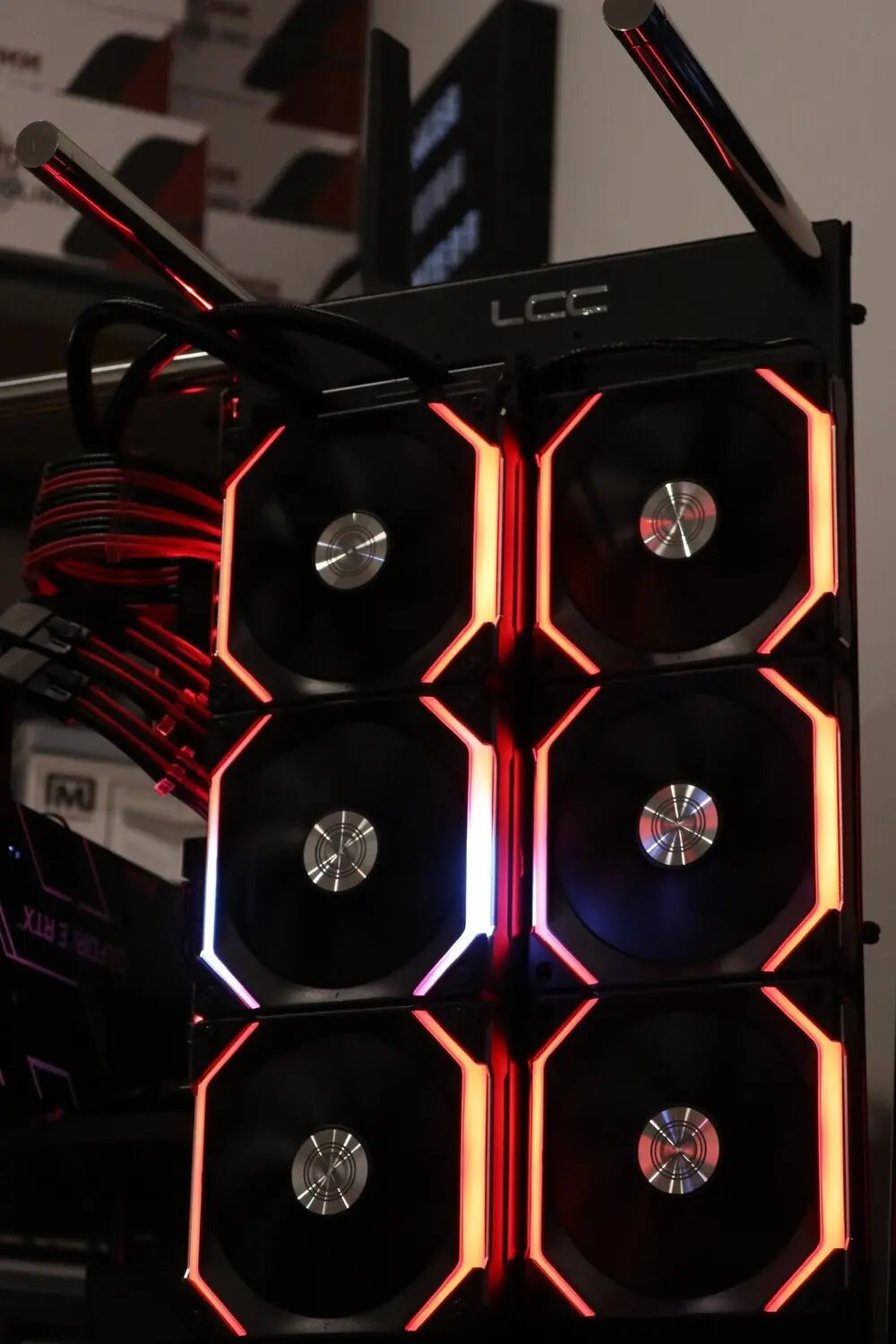 Meinhards Black & Red Intel Rig (i9 13900KF + RTX 4080) Lakes Custom Computers