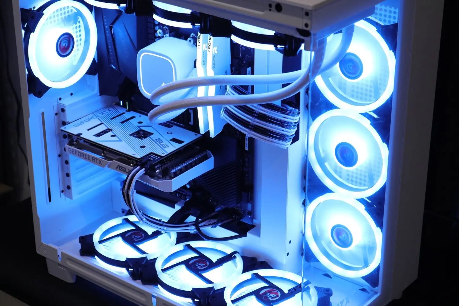 Montana's H9 White Rig (Ryzen 5 5600X + RTX 3060) Lakes Custom Computers