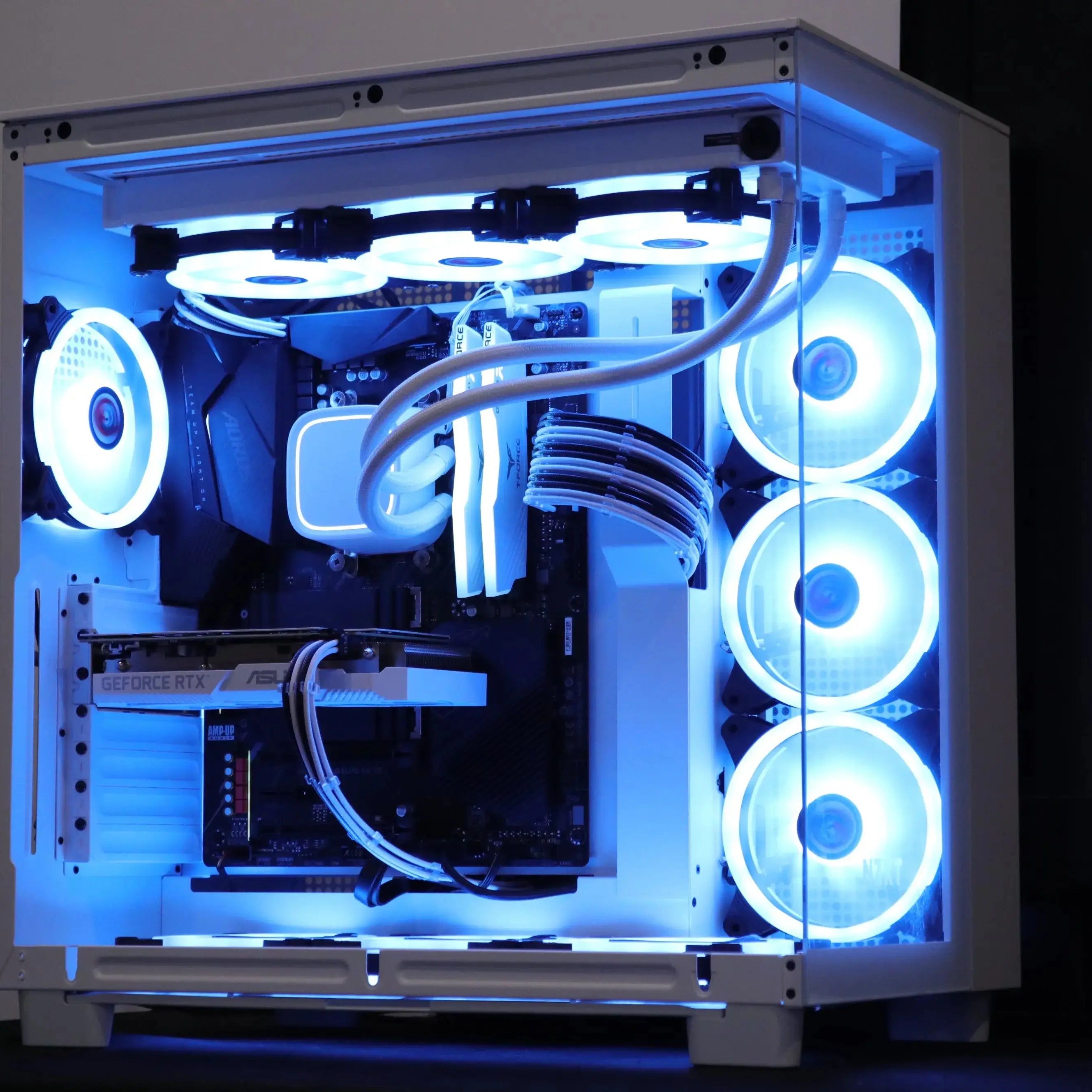 Montana's H9 White Rig (Ryzen 5 5600X + RTX 3060) Lakes Custom Computers