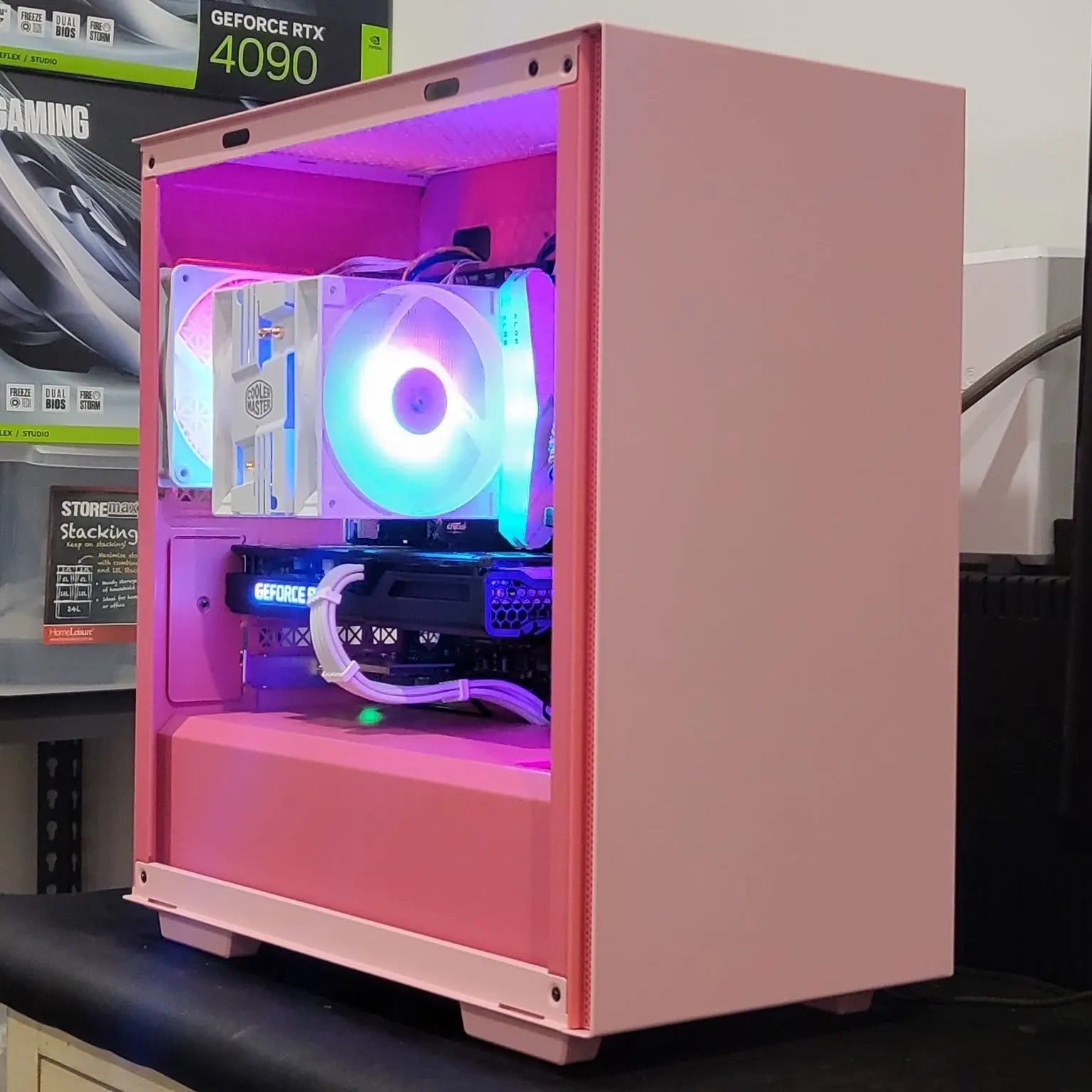 Ramonas Pink PC (i5 13400F + RTX 3060Ti) Lakes Custom Computers