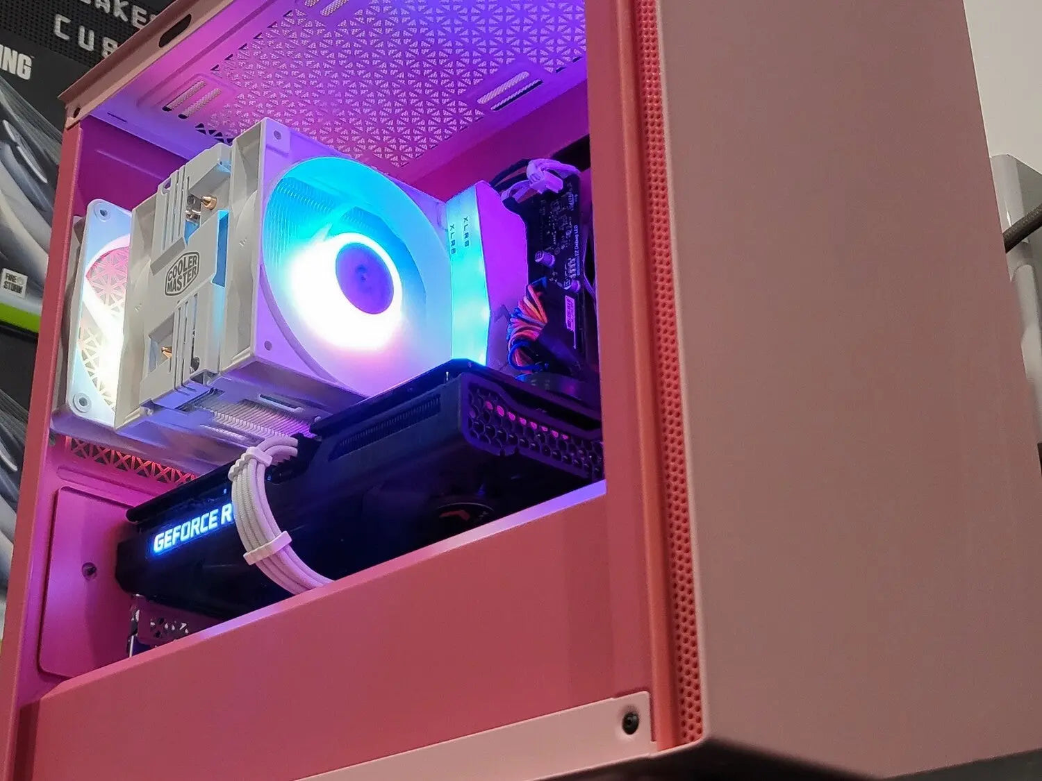 Ramonas Pink PC (i5 13400F + RTX 3060Ti) Lakes Custom Computers