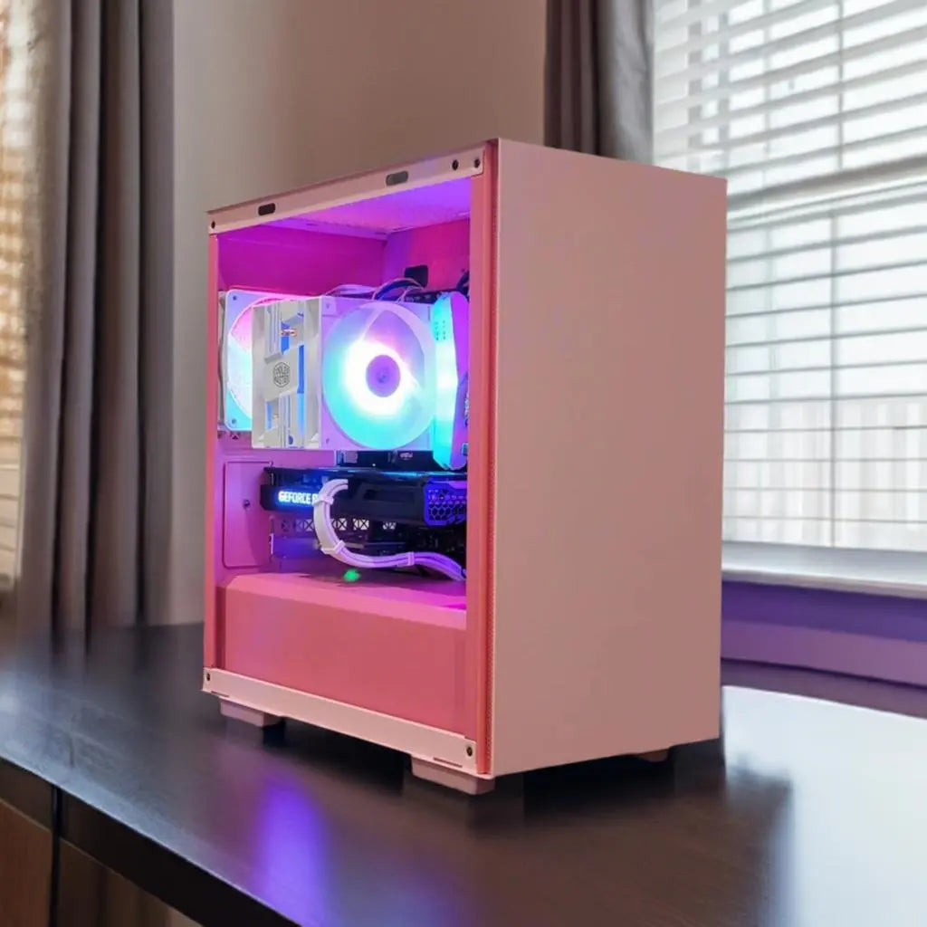 Ramonas Pink PC (i5 13400F + RTX 4060) Lakes Custom Computers