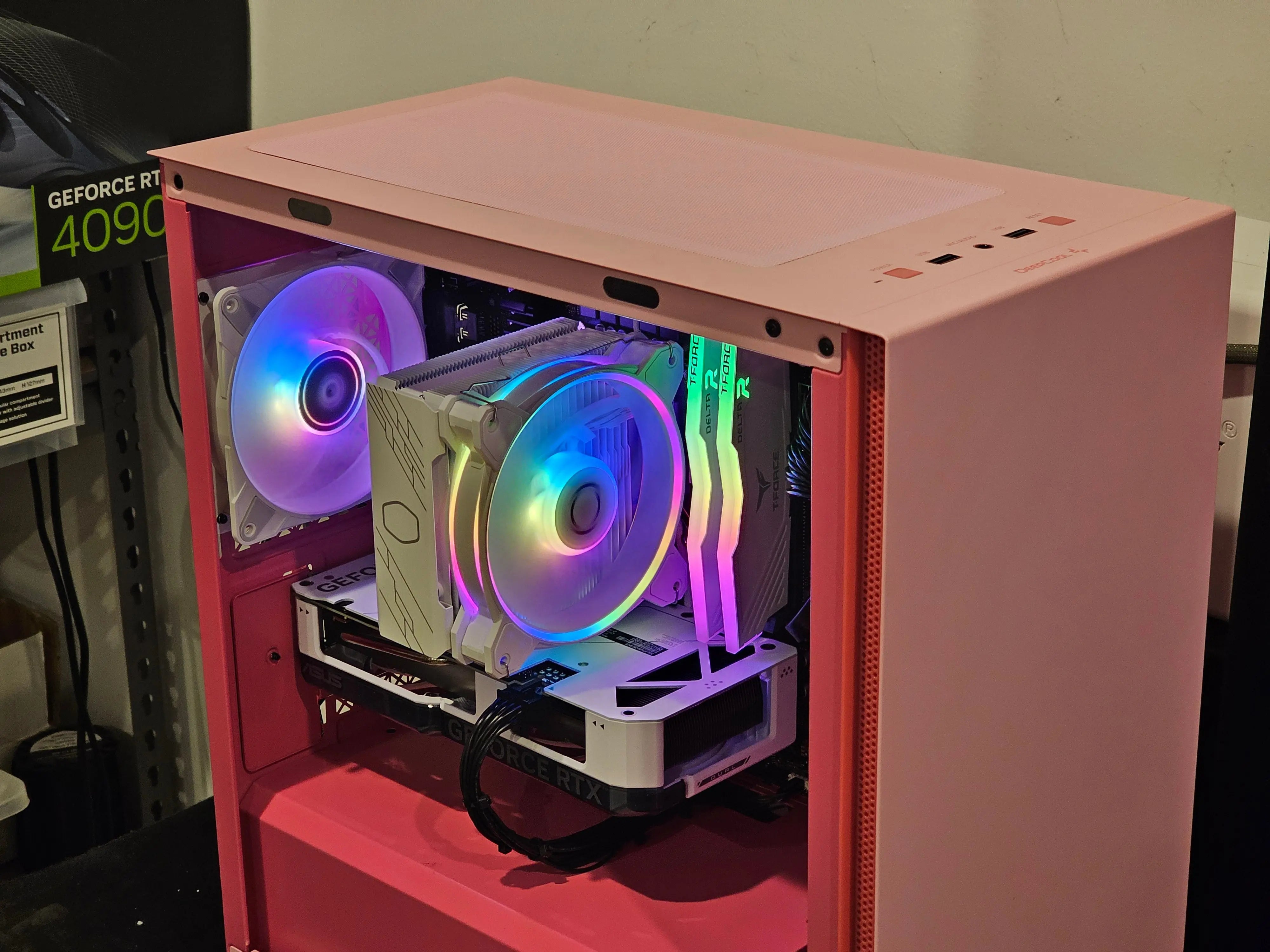 Ramonas Pink PC (i5 13400F + RTX 4060) Lakes Custom Computers