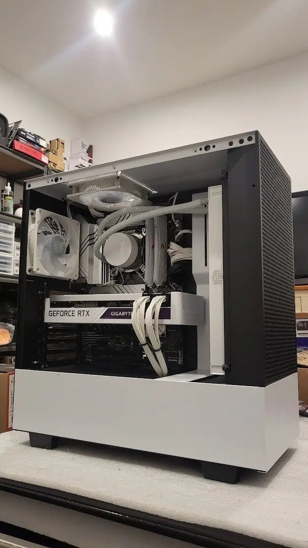 Riddheshs NZXT Airflow Intel Rig (i5 12600KF + RTX 4060Ti) Lakes Custom Computers