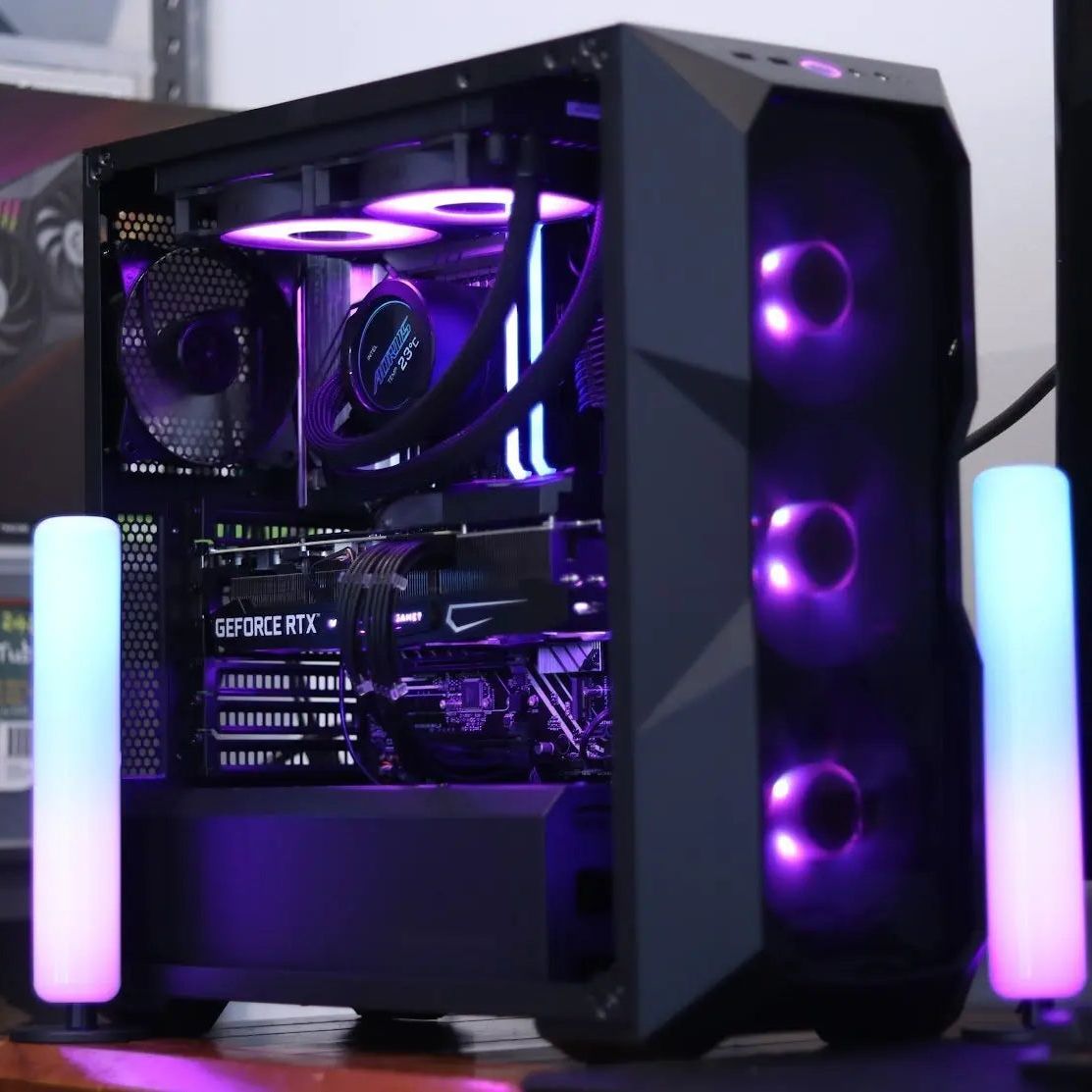 Trents Phanteks OLED Intel Rig (i7 12700KF + RTX 4070) Lakes Custom Computers