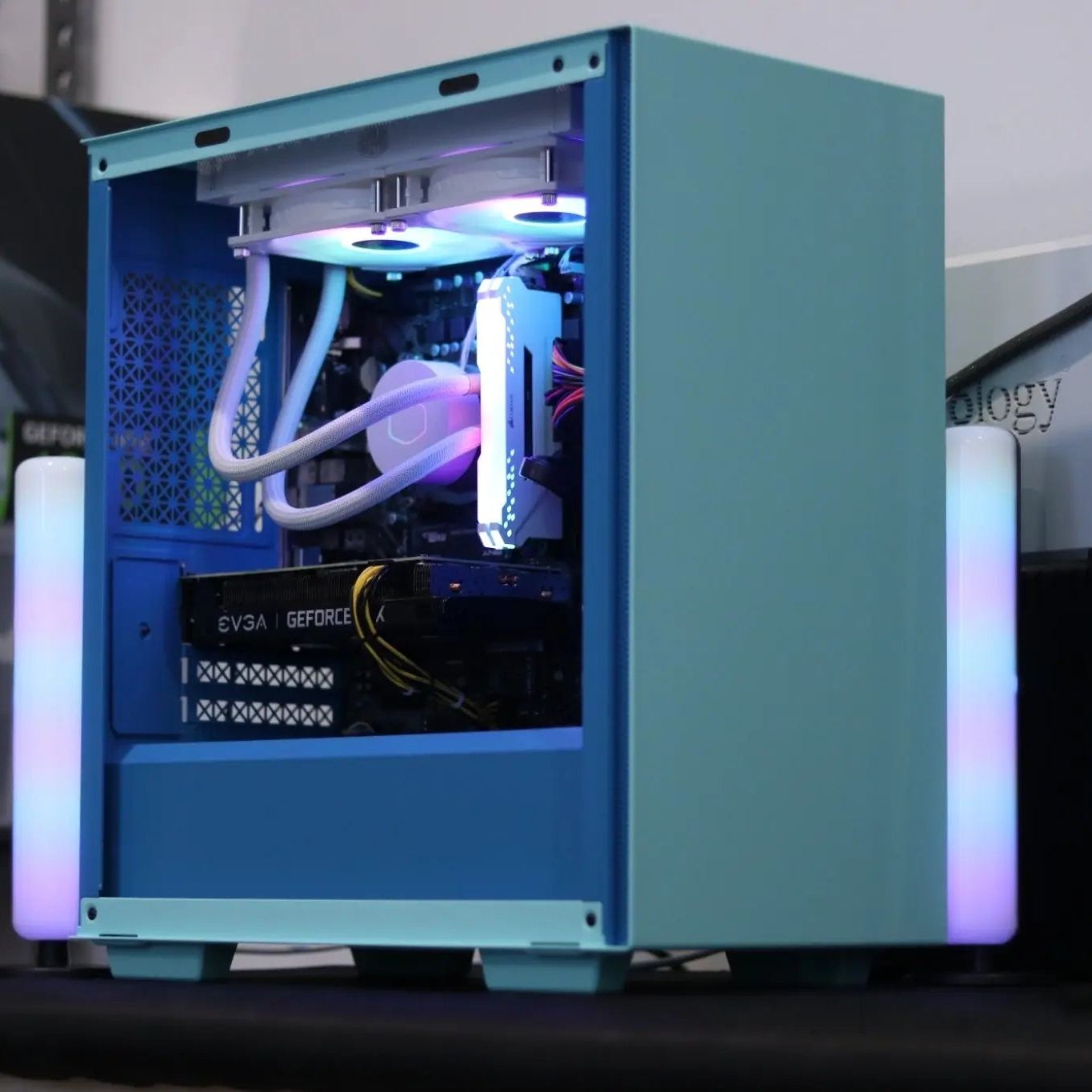 Yanawut's Mint Green Intel PC (i5 12400F + RTX 3060) Lakes Custom Computers